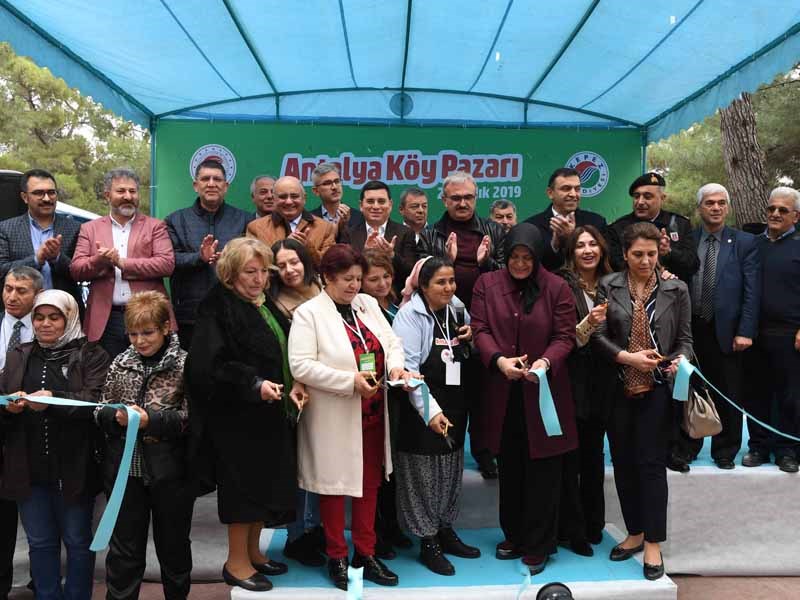 Türkiye’nin İlk Kadın Köy Pazarı Antalya’da Açıldı 05