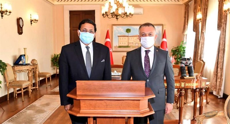 Hindistan Büyükelçisi Panda dan Ziyaret 01