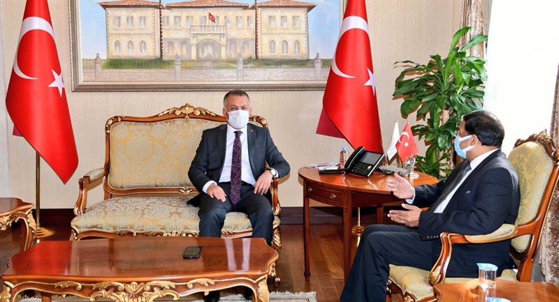 Hindistan Büyükelçisi Panda dan Ziyaret 02