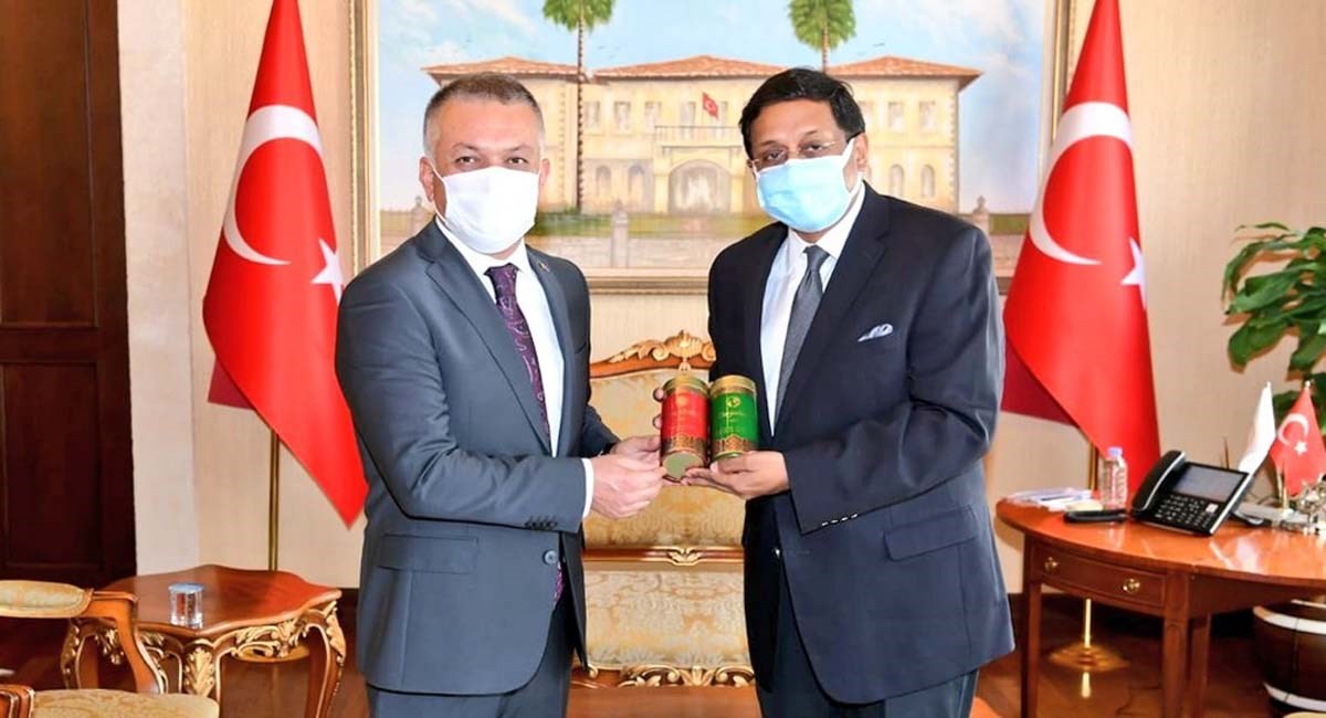 Hindistan Büyükelçisi Panda dan Ziyaret 03