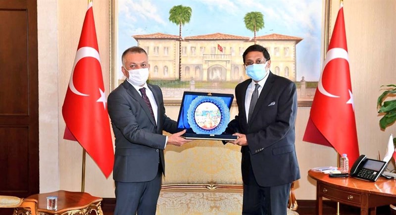 Hindistan Büyükelçisi Panda dan Ziyaret 04