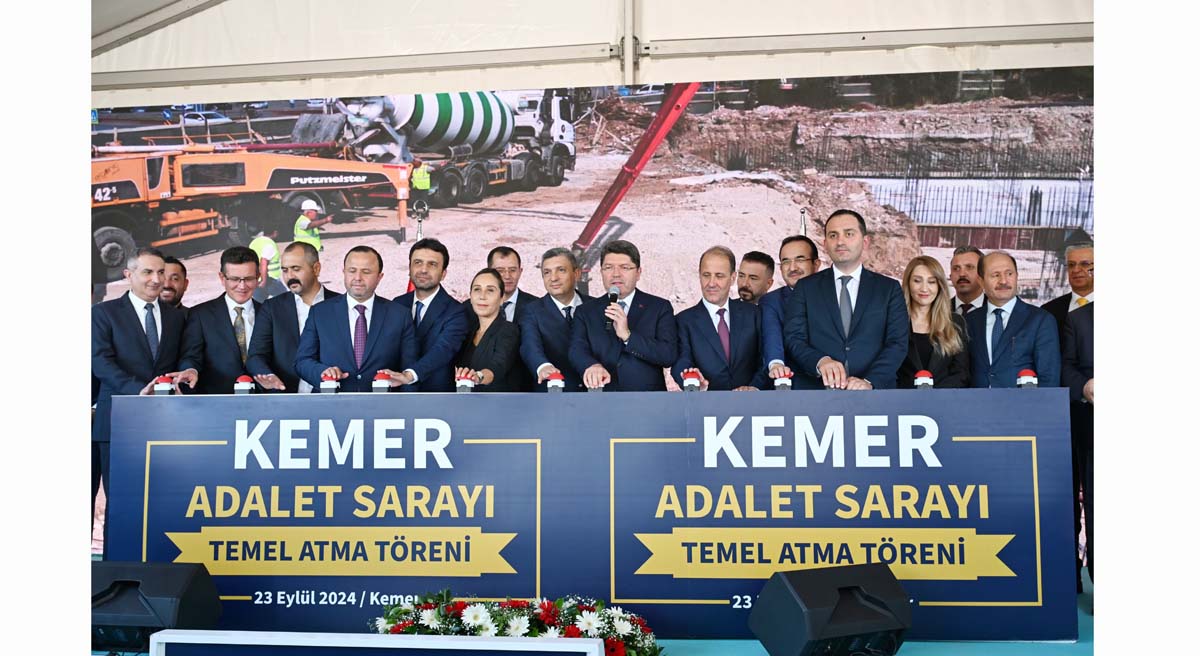 Kemer Adalet Sarayının Temeli Atıldı 01