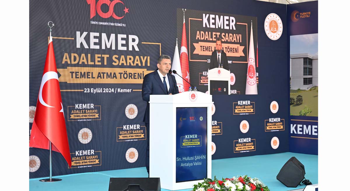 Kemer Adalet Sarayının Temeli Atıldı 03