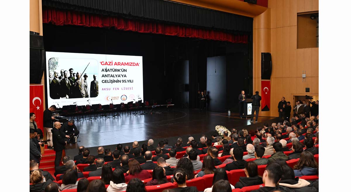 Gazi Mustafa Kemal Atatürkün Antalyaya gelişinin 95 Yıl Dönümü 04