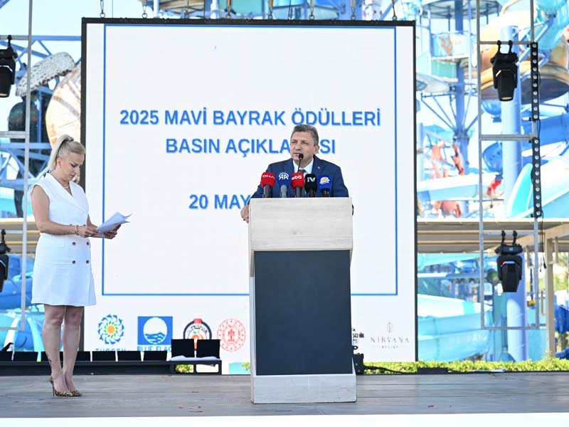 2025 Mavi Bayrak Ödül Töreni Antalya'da Gerçekleşti